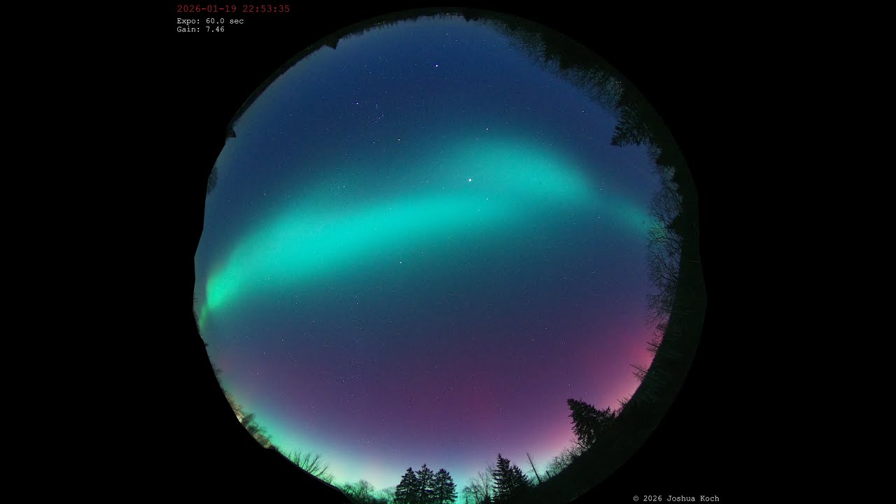 Magische Polarlichter über dem Harz | 4K FullDome